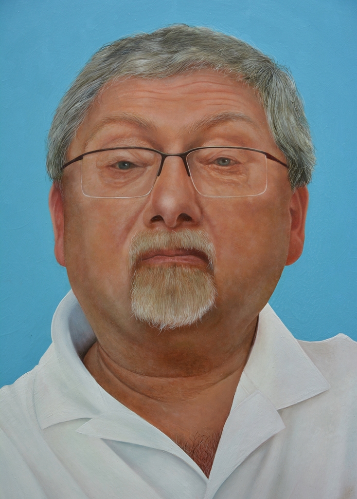 Oil painting portrait